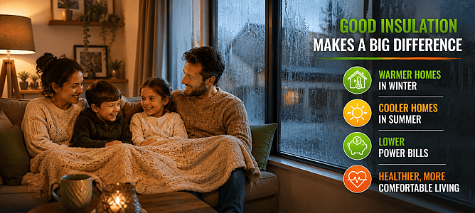 Good Insulation Makes a Big Difference