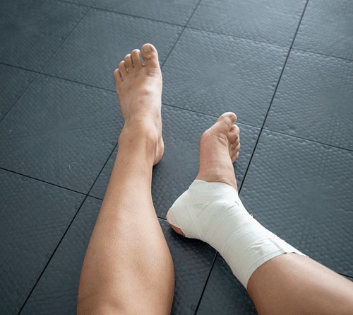 Taping, Padding and Compression