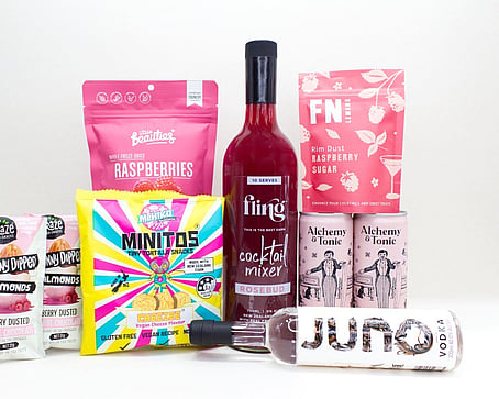 KYND cocktail gift box NZ &mdash; premium NZ-made beer and treats gift box for him
