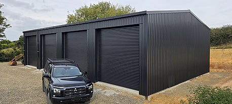 Shed with sleep out