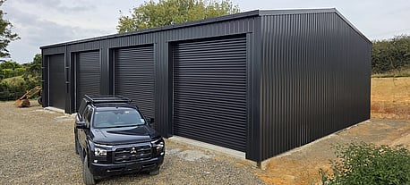 Shed with sleep out