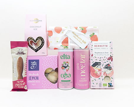 KYND pretty in pink gift box NZ &mdash; premium NZ-made craft gin and relaxation gift box delivered nationwide