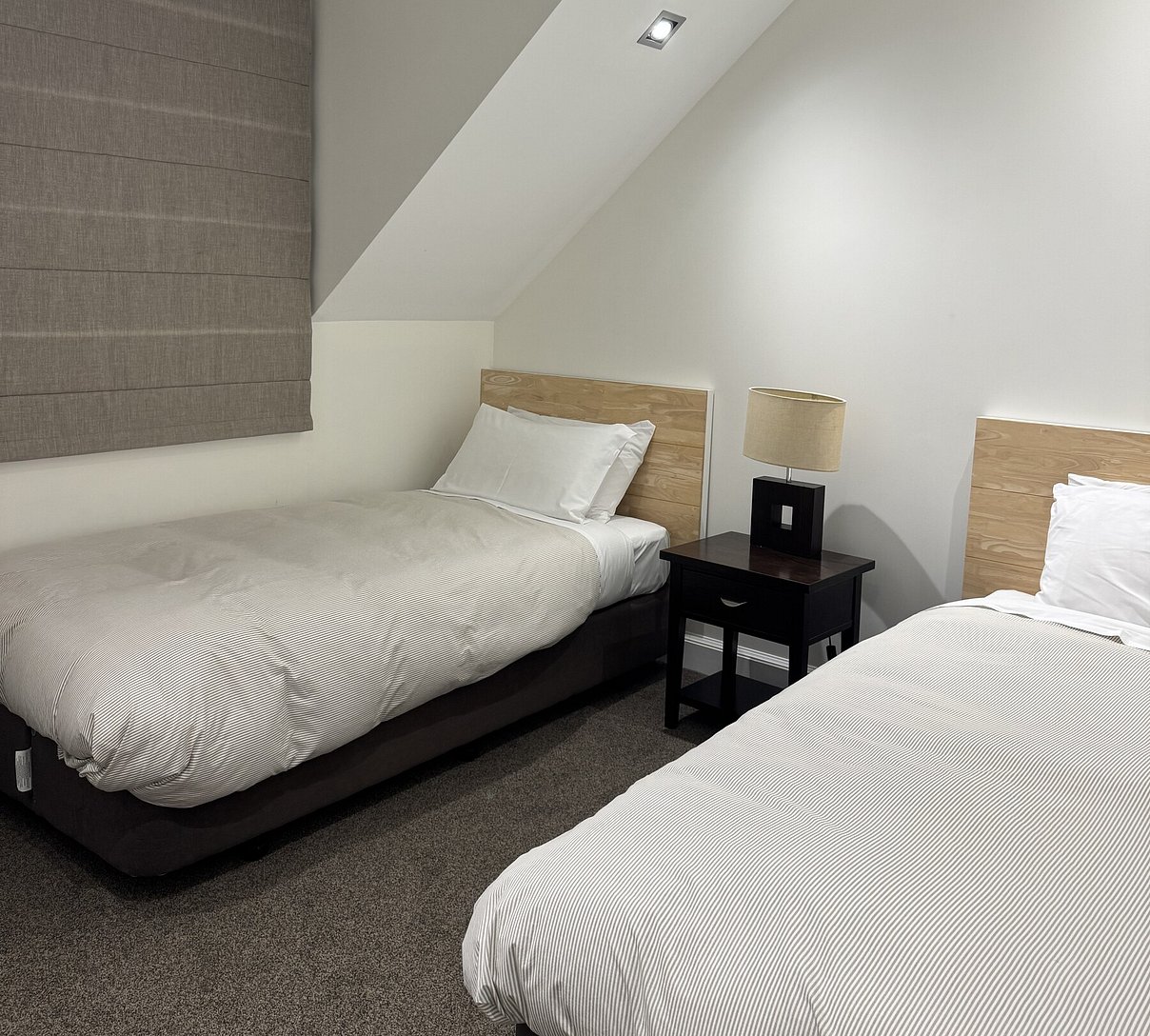 Twin single bedroom ideal for children at Crab Shack Cottage family accommodation Russell