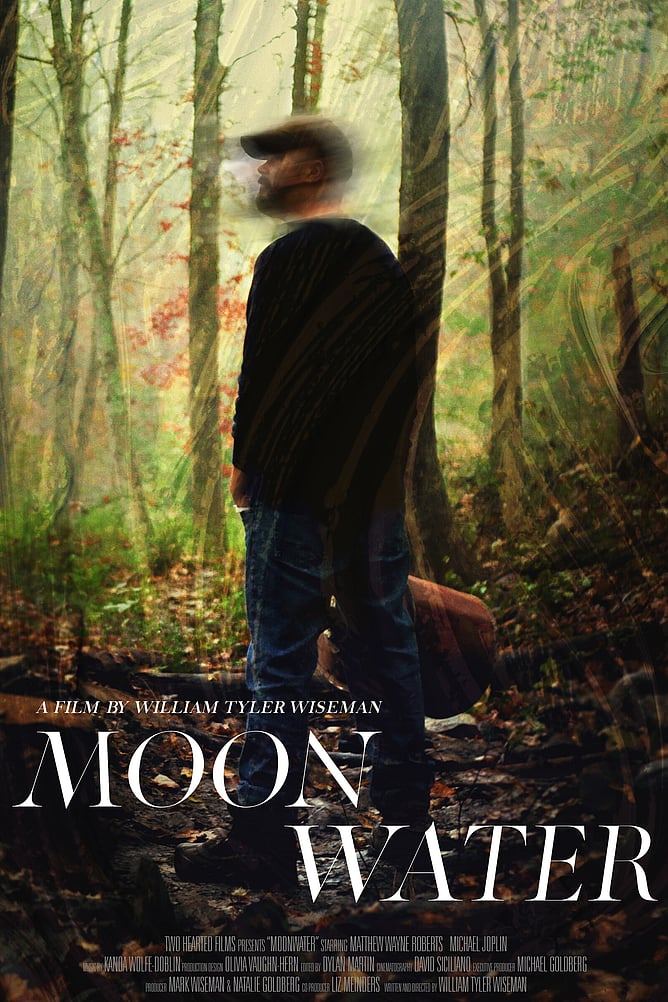 Poster for 'MOONWATER', a 2026 drama written and directed by William Tyler Wiseman, released on North American digital platforms from June 23 via Freestyle Digital Media.