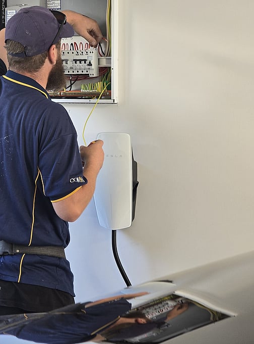 tesla ev charger installer