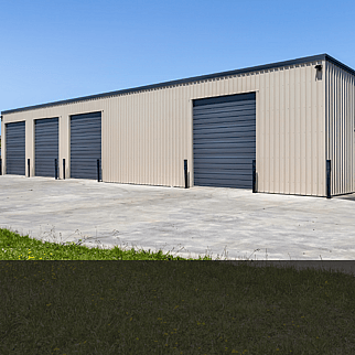 Commercial & Industrial Steel Sheds