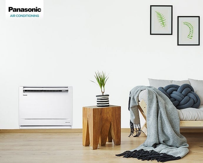 Panasonic floor-mounted air conditioning unit