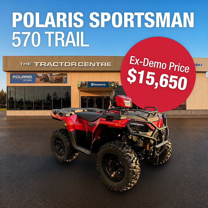 Polaris Sportsman 570 Trail - $15,650