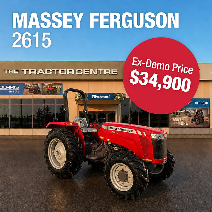 Massey Ferguson 2615 - $34,900
