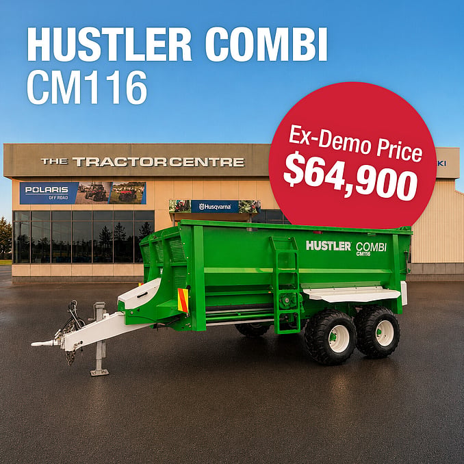Hustler Combi CM116 - $64,900