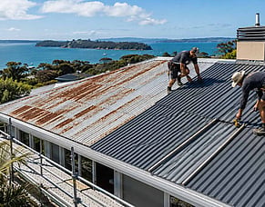 Roof Replacement for Rusted Coastal Roofs in Paihia
