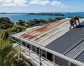 Roof Replacement for Rusted Coastal Roofs in Paihia