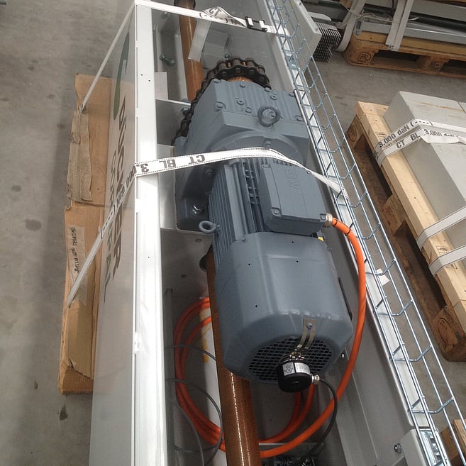 New factory site Machine installation Hamilton