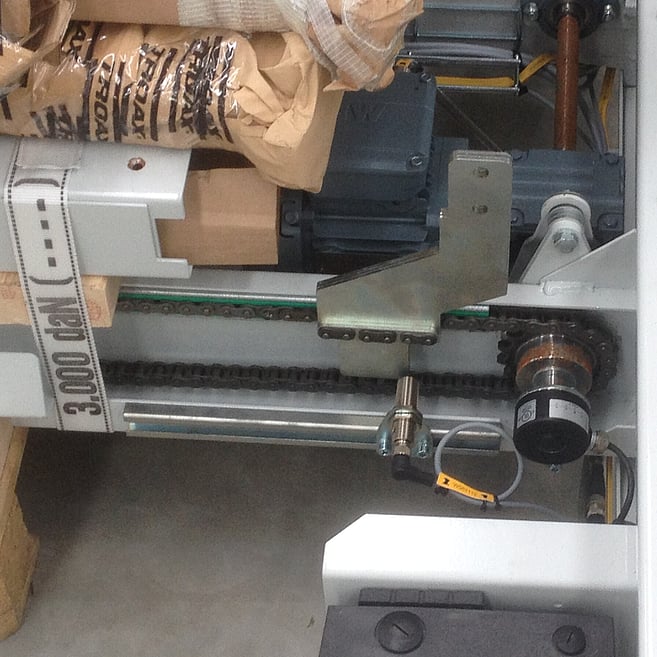 Bearing machine commission
