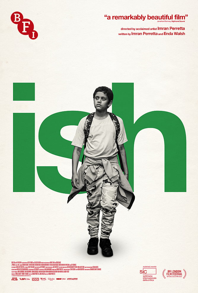 Poster for 'ISH', the award-winning coming-of-age drama from Imran Perretta, released in UK and Irish cinemas by BFI Distribution on 31 July 2026.