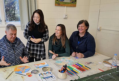 Making Space Adults Art Workshop - Creative space for wellbeing, reflection and connectionThursday Afternoons $220