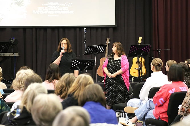 Chosen Conference organisers Catherine Simpson and Donna Springgay