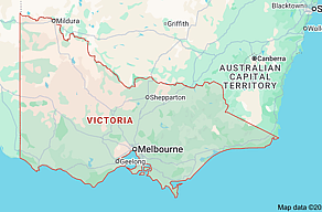 map of victoria