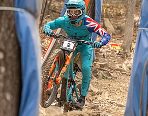 Young kiwi downhill rider scores third-straight UCI World Series MTB win