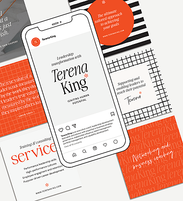 Brand Identity & Website Design for Terena King
