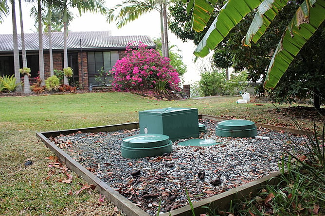 septic tank installation by DrainPro
