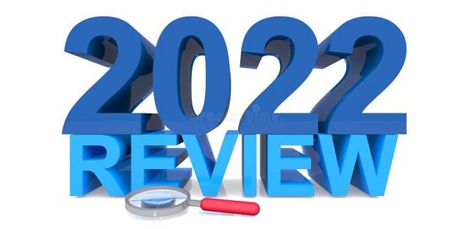 2022 The year in review....
