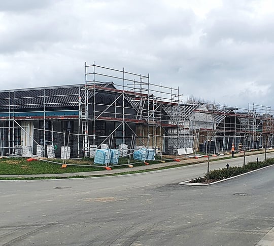 Construction of the Tamahere Country Club. 
