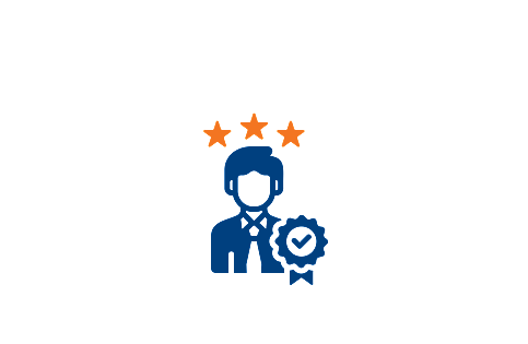 employee with star rating