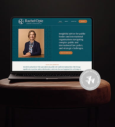 Brand Identity & Website Design for Rachel Opie Barrister