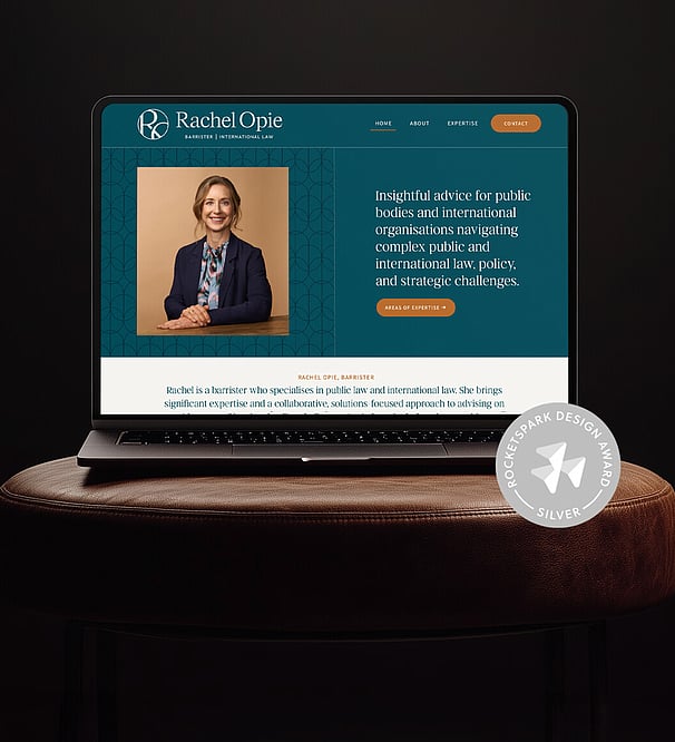 Brand Identity & Website Design for Rachel Opie Barrister