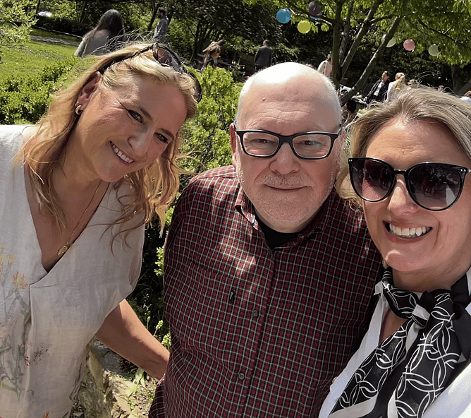 Christine Thomas, David Kelly & Melanie Cant
