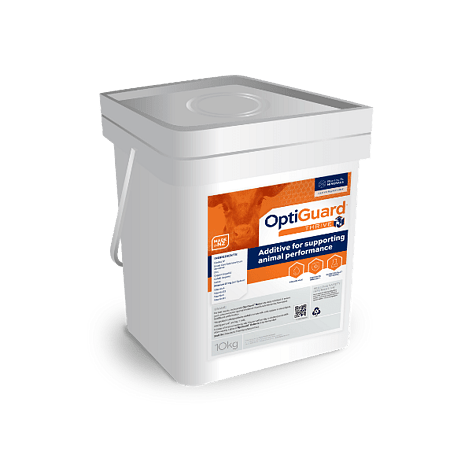 OptiGuarfd Thrive supports calves digestive tract with billions of good bacteria to thrive.