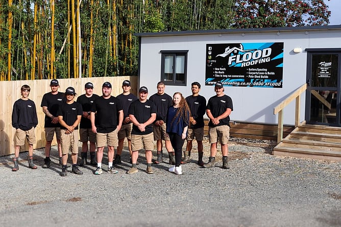 Flood Roofing team