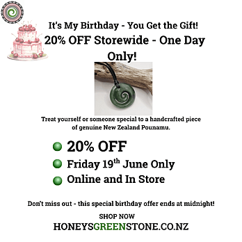 20% OFF EVERYTHING ONE DAY ONLY!  DON'T MISS OUT!