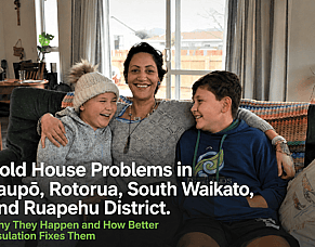 Cold House Problems in Taupo, Rotorua, South Waikato, and Ruapehu District
