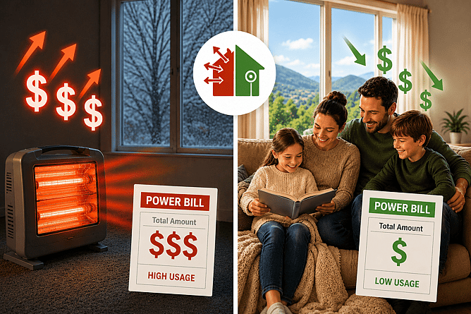 High Energy Bills – A clear sign of poor insulation performance