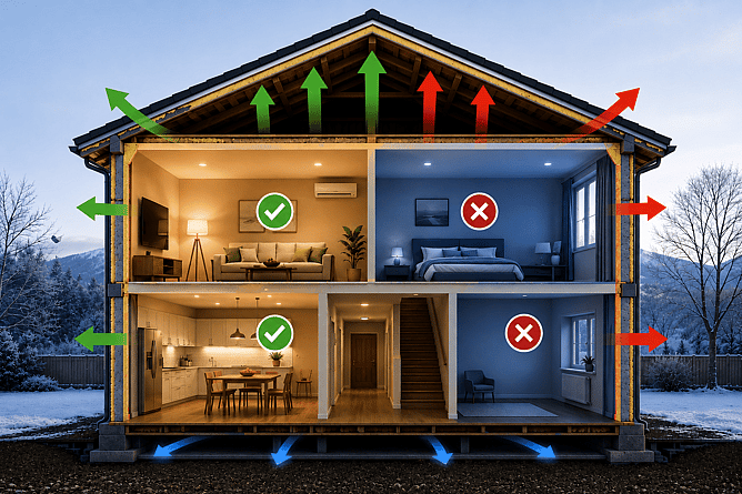 Uneven Room Temperatures – Why some rooms stay cold