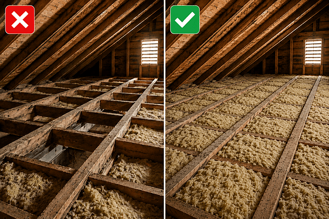 Poor Insulation Performance – A hidden but common problem