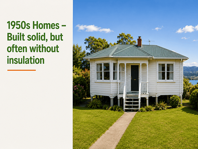 1950s Homes &ndash; Built solid, but often without insulation