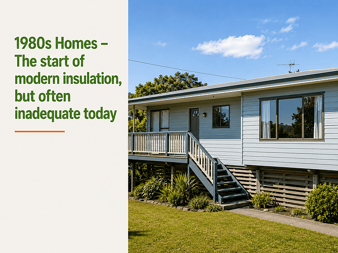 1980s Homes &ndash; The start of modern insulation, but often inadequate today