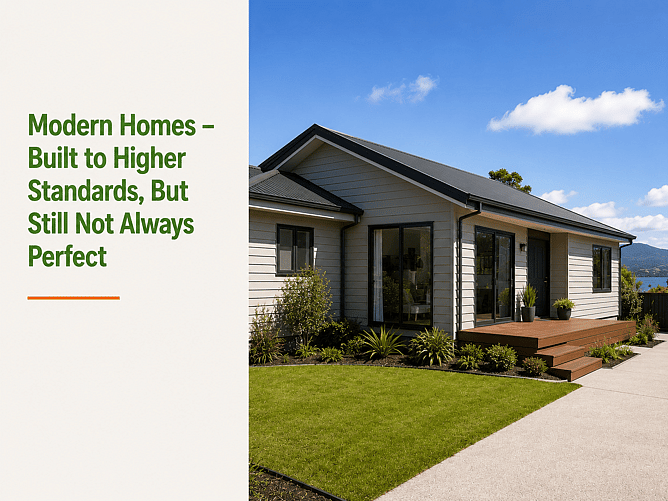 Modern Homes &ndash; Built to Higher Standards, But Still Not Always Perfect
