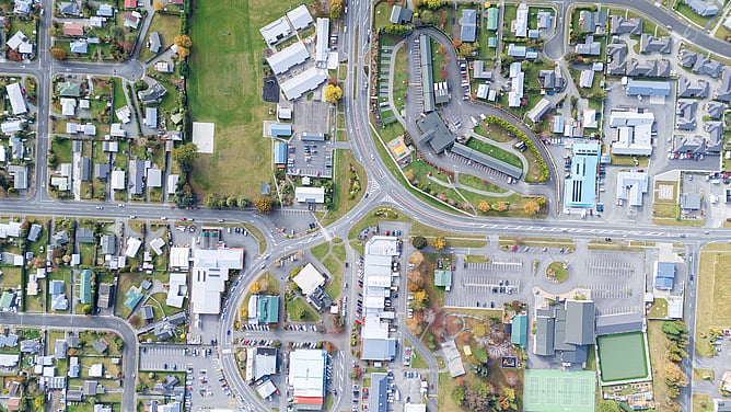 Urban expansion in New Zealand illustrating the need for planning reform