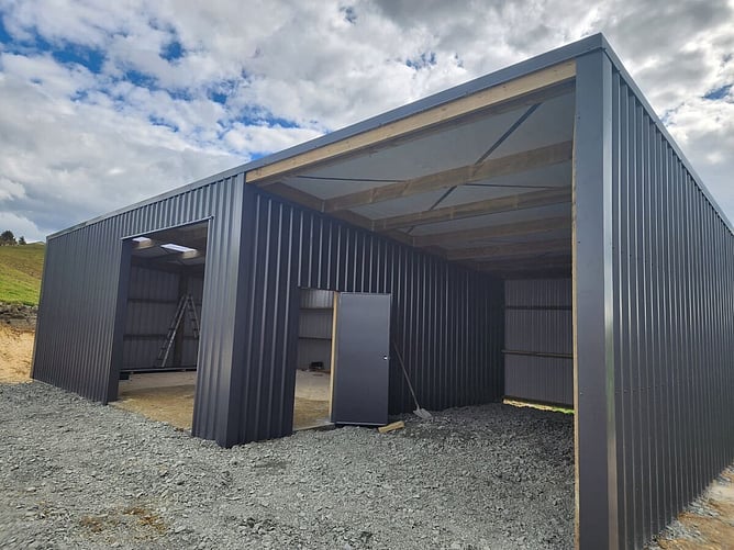carport and shed by Flood Roofing in Bay of Islands