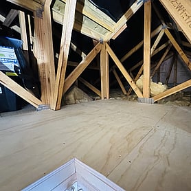 Plywood attic flooring lincolin