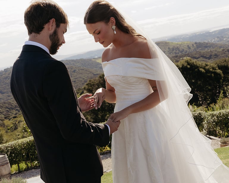 wedding at batch winery waiheke island