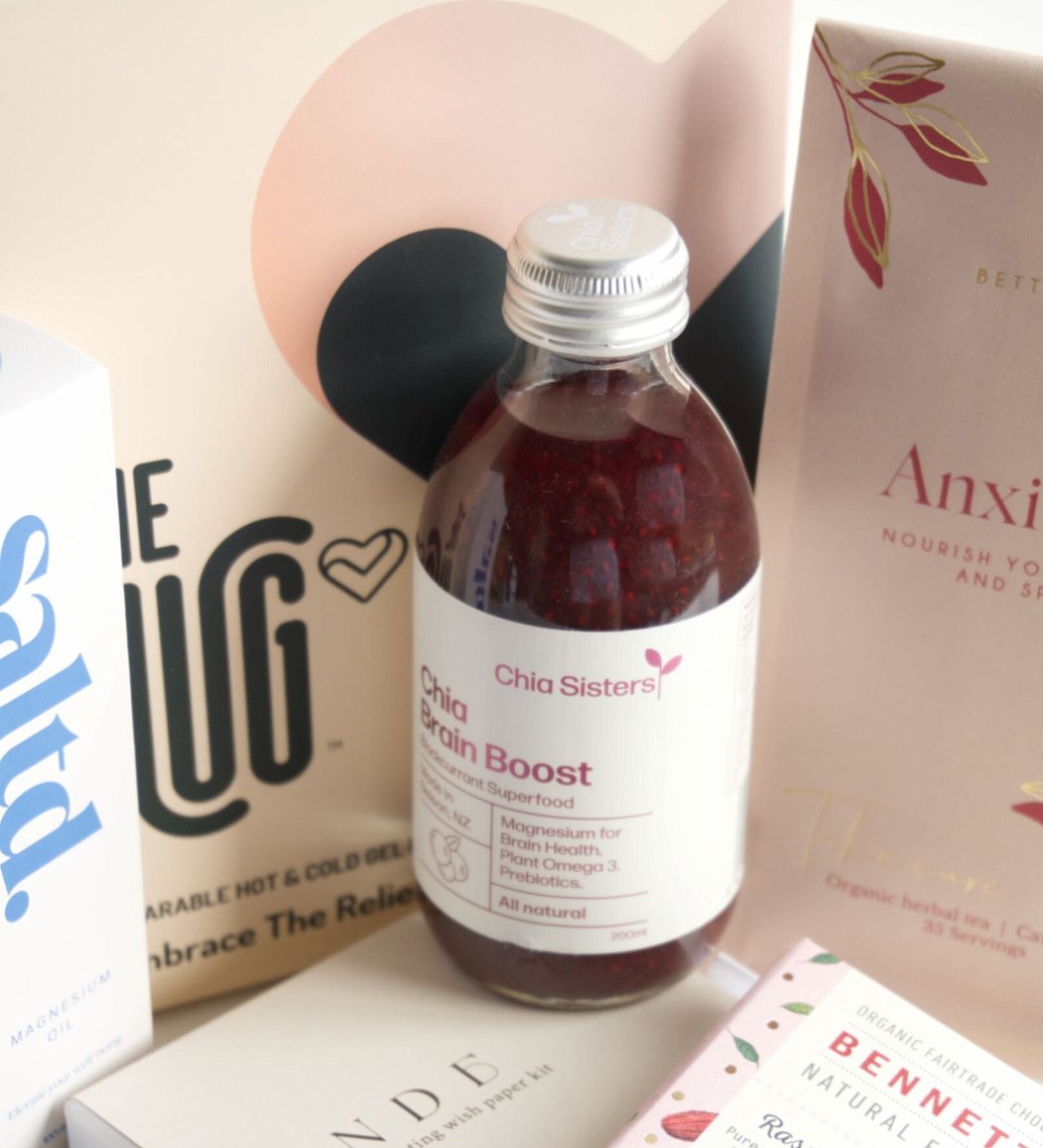 Self-care gift boxes NZ filled with premium NZ-made wellness and pamper products