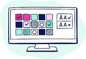 Brand colours  need to be accessible