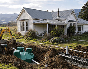 Septic System Replacement for Older Rural Homes in Christchurch