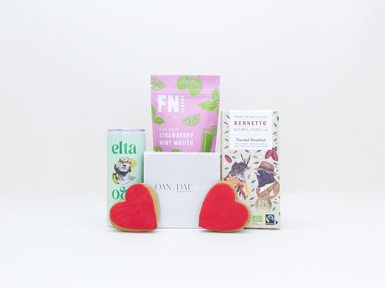 A Gentle Wish gift box NZ &mdash; NZ-made gift box with wish kit, alcohol-free cocktail, chocolate and cocktail garnish