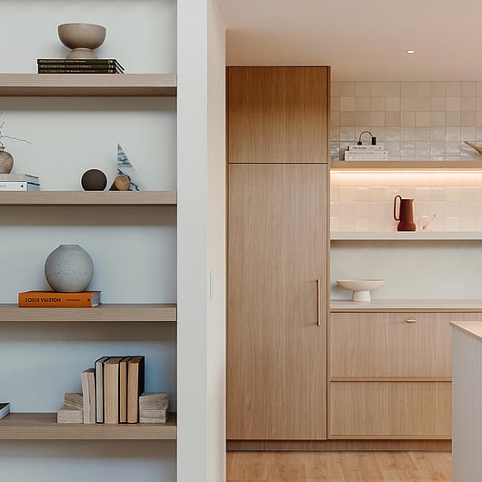 Kitchen and storage area